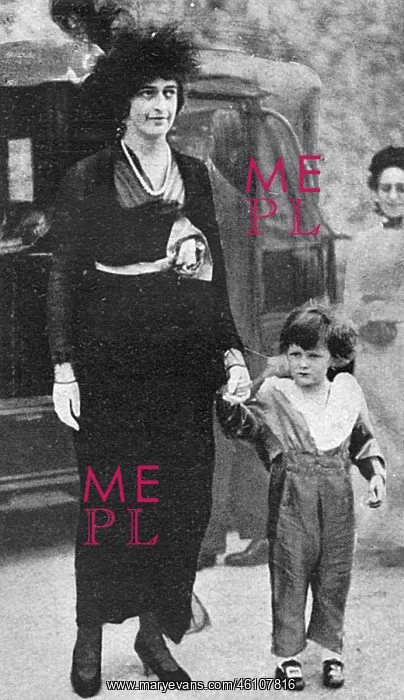 : Lady Drogheda and son : Lady Drogheda and son