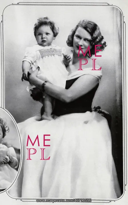 : Lady Dufferin & Ava with son : Lady Dufferin & Ava with son