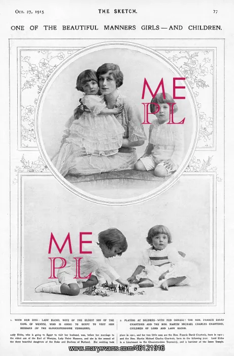 : Lady Elcho and her children : Lady Elcho and her children