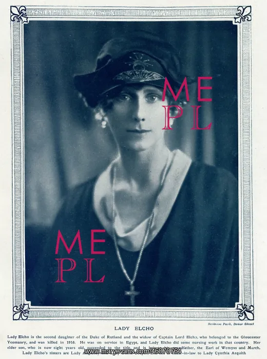 : Lady Elcho (Lady Violet Manners) : Lady Elcho (Lady Violet Manners)
