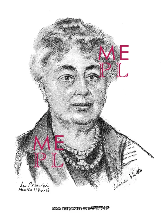 : Lady Elise Isabelle Watts : Lady Elise Isabelle Watts