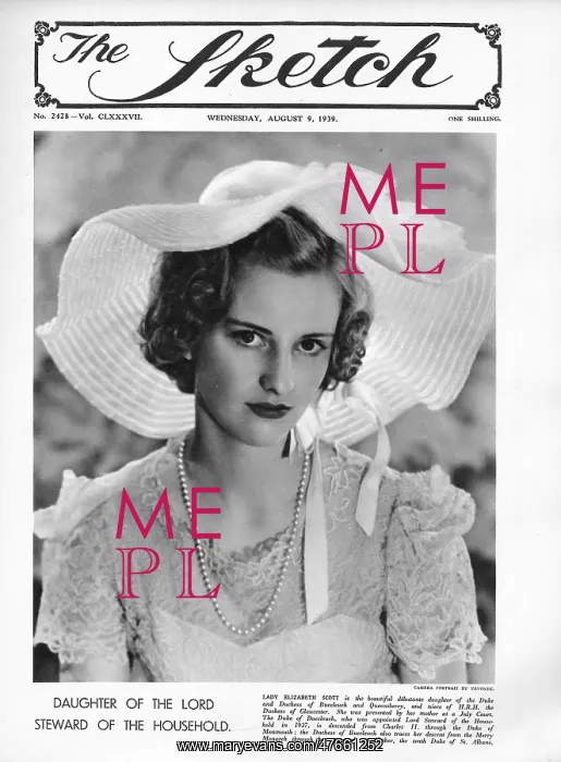 : Lady Elizabeth Scott : Lady Elizabeth Scott