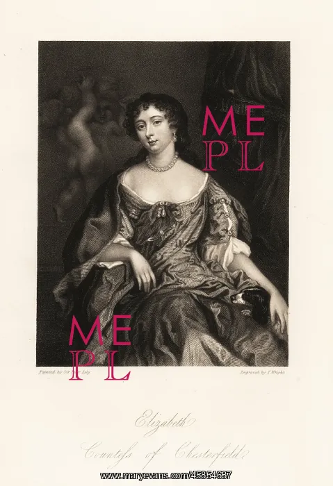 : Lady Elizabeth Stanhope, Countess of Chesterfield, 1640-1665 : Lady Elizabeth Stanhope, Countess of Chesterfield, 1640-1665