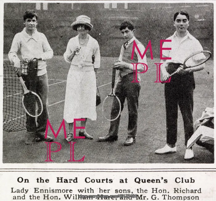 : Lady Ennismore with two of her sons, Richard and William : Lady Ennismore with two of her sons, Richard and William