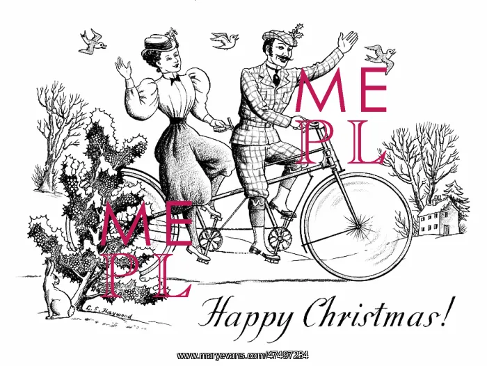 : Lady and Gentleman on a Tandem : Lady and Gentleman on a Tandem