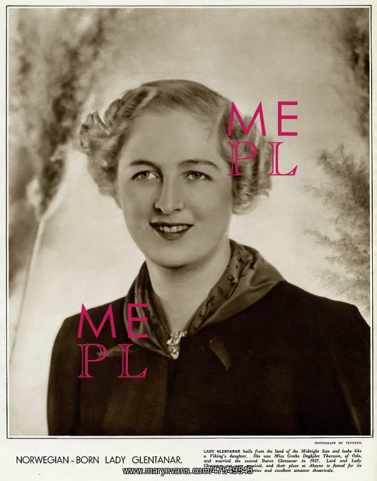: Lady Glentanar by Madame Yevonde : Lady Glentanar by Madame Yevonde