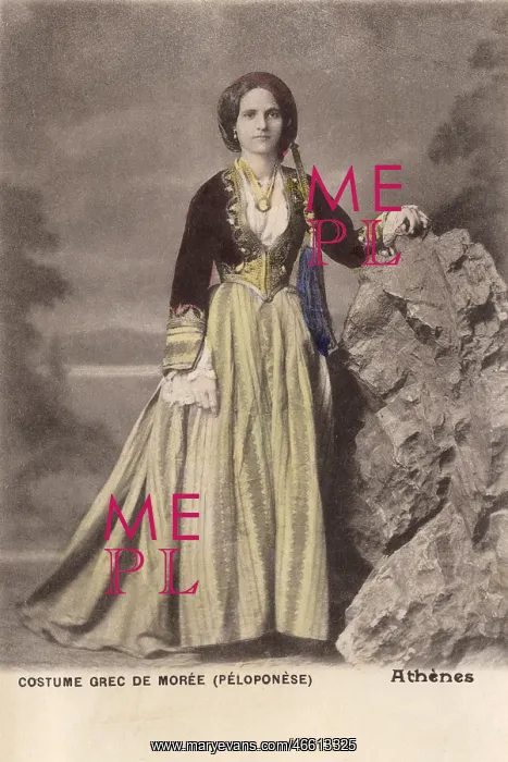  : Lady in Greek Costume