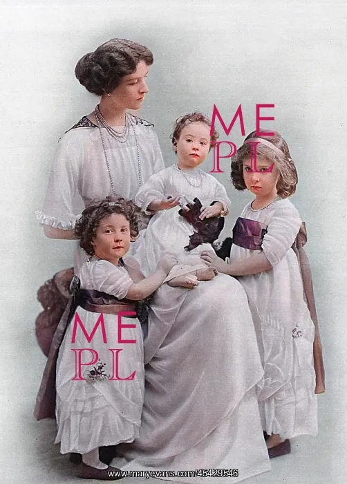 : Lady Ingestre and her three daughters : Lady Ingestre and her three daughters