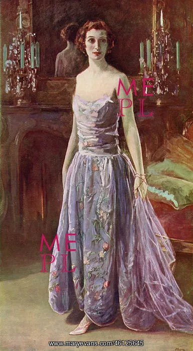 : Lady Lavery by Sir John Lavery : Lady Lavery by Sir John Lavery