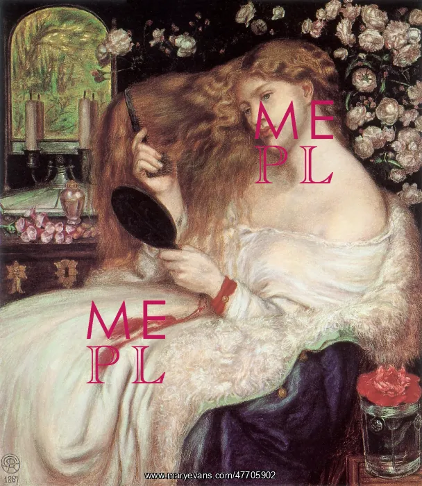 : Lady Lilith, by D G Rossetti : Lady Lilith, by D G Rossetti