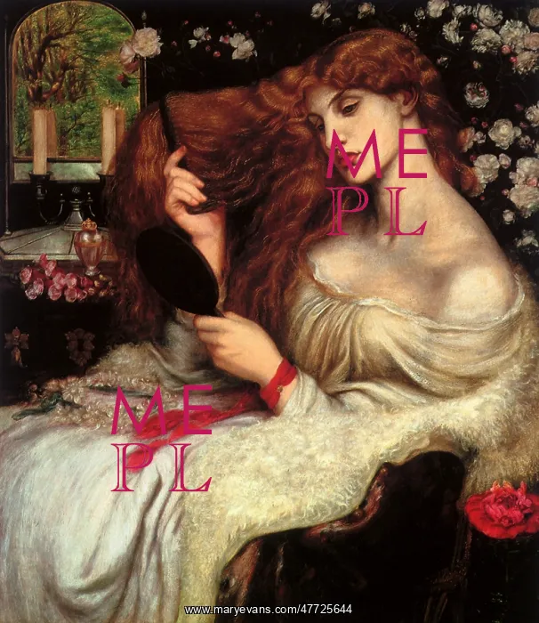 : Lady Lilith, by D G Rossetti : Lady Lilith, by D G Rossetti