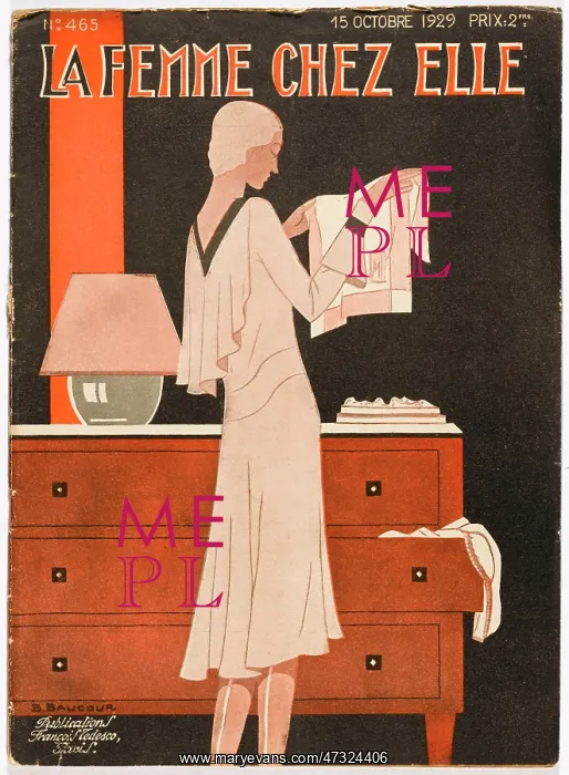 : LADY AND HER LINEN / 1929 : LADY AND HER LINEN / 1929