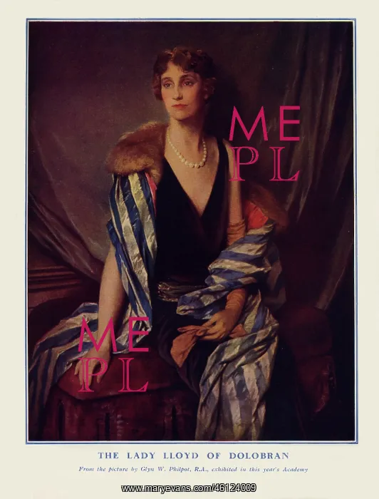 : The Lady Lloyd of Dolobran by Glyn W. Philpot : The Lady Lloyd of Dolobran by Glyn W. Philpot