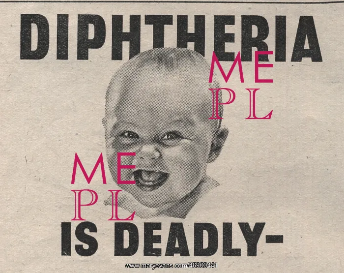 : The Lady Magazines - 1943, Diphtheria Is Deadly : The Lady Magazines - 1943, Diphtheria Is Deadly