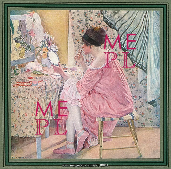  : LADY MAKING UP 1913