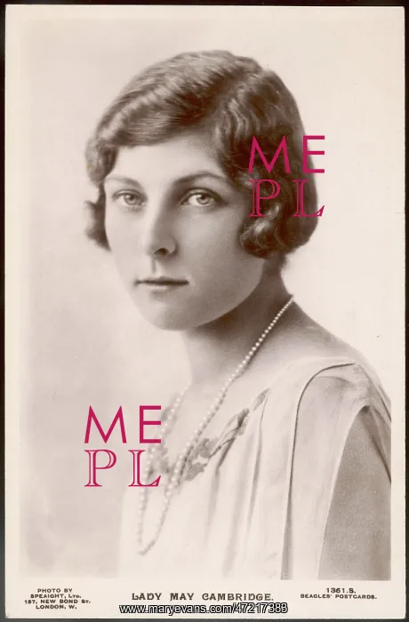 : Lady May Abel Smith : Lady May Abel Smith