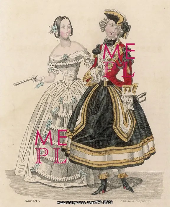 : Lady in Military Dress : Lady in Military Dress