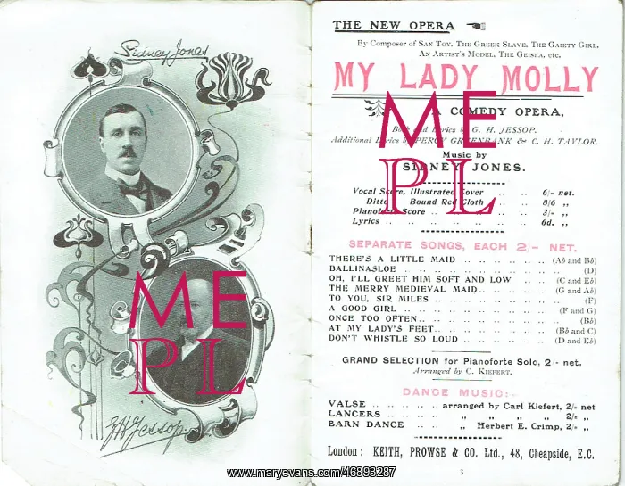 : My Lady Molly by George H Jessop : My Lady Molly by George H Jessop