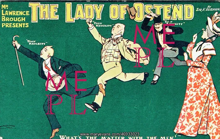 : The Lady of Ostend by Francis Burnand : The Lady of Ostend by Francis Burnand