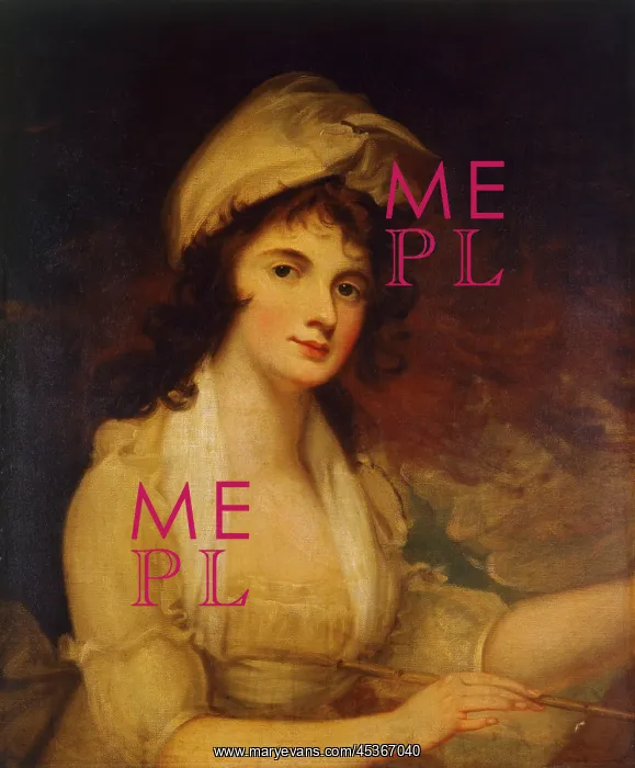 : A Lady Painting : A Lady Painting