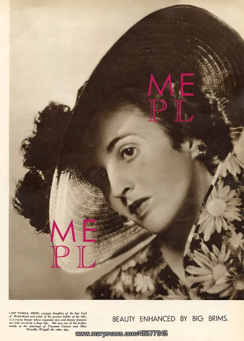 : Lady Pamela Smith : Lady Pamela Smith