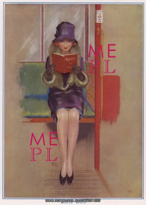 : Lady passenger on the underground -- Route Maps : Lady passenger on the underground -- Route Maps