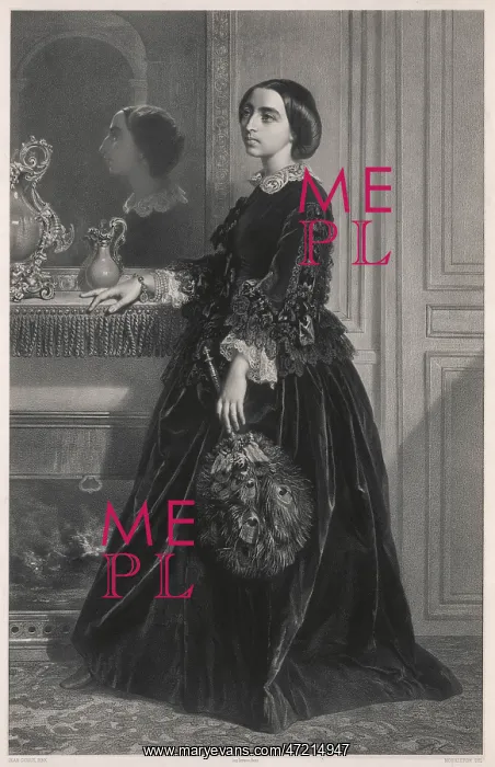 : Lady with Peacock Fan : Lady with Peacock Fan