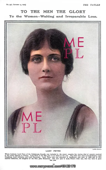 : Lady Petre : Lady Petre
