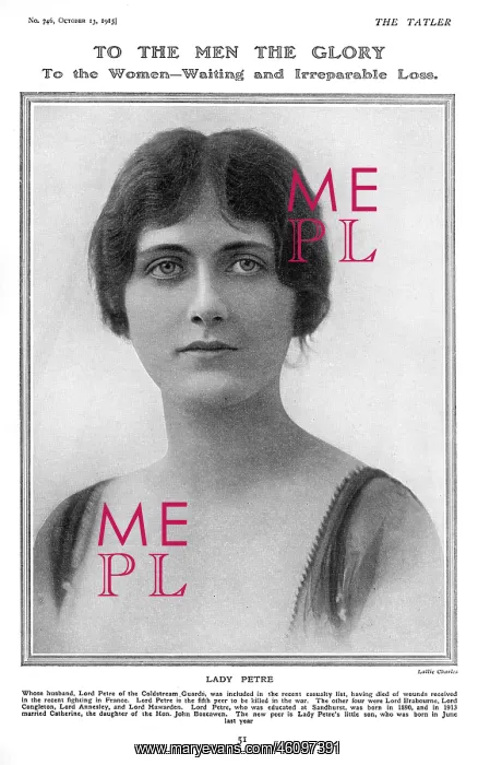 : Lady Petre : Lady Petre