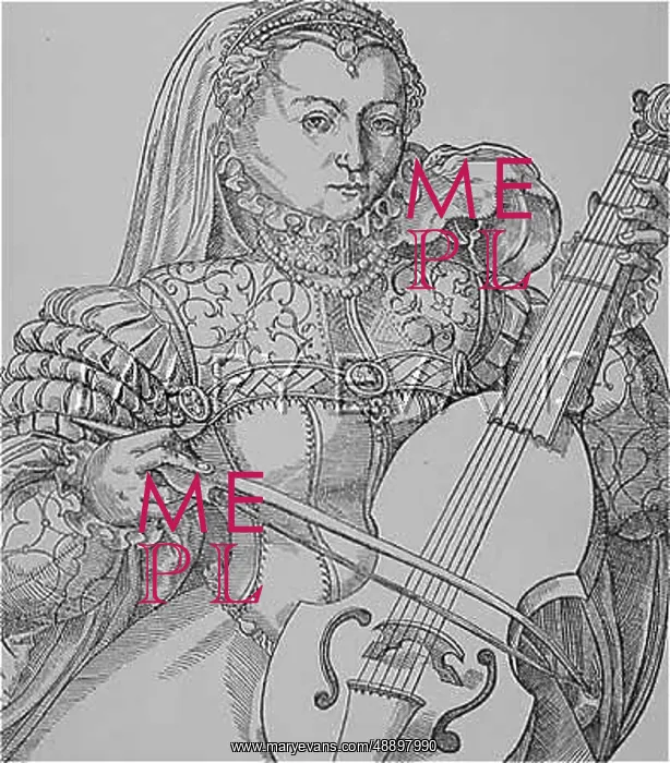: LADY PLAYS A VIOL : LADY PLAYS A VIOL