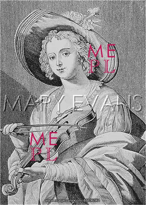  : LADY PLAYS VIOL C17