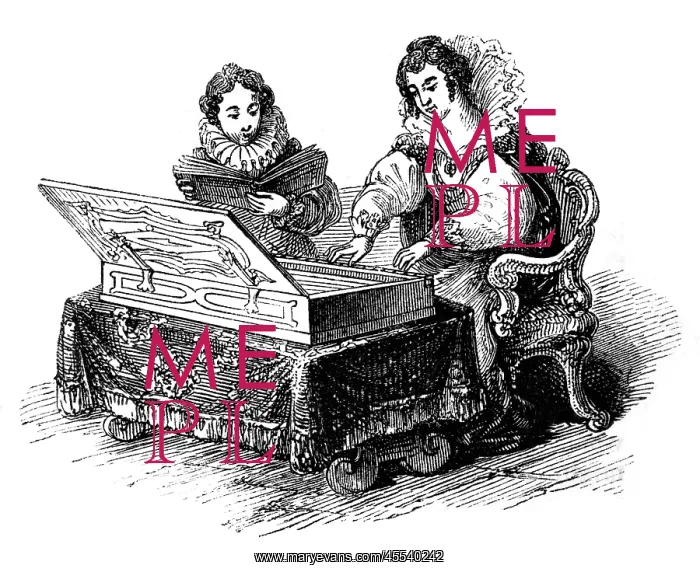  : Lady Plays the Virginal
