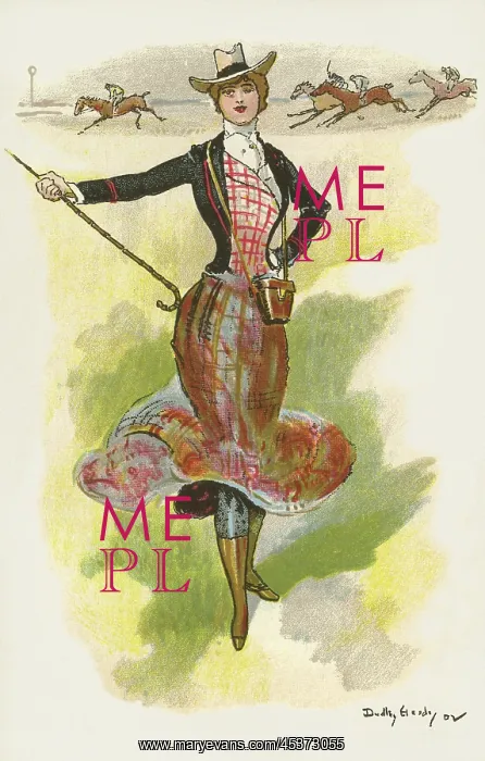 : A lady at the races : A lady at the races