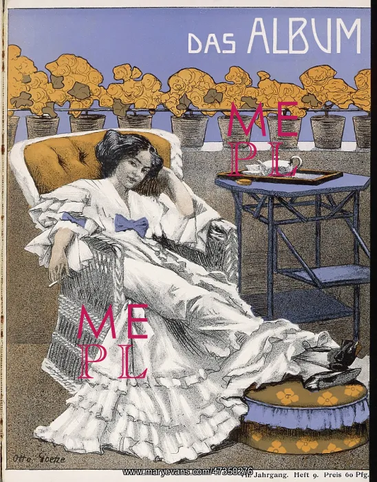 : Lady relaxing with a cigarette and a cup of tea : Lady relaxing with a cigarette and a cup of tea