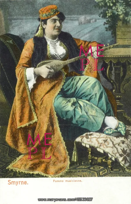 : Lady Setar player from Izmir, Turkey : Lady Setar player from Izmir, Turkey