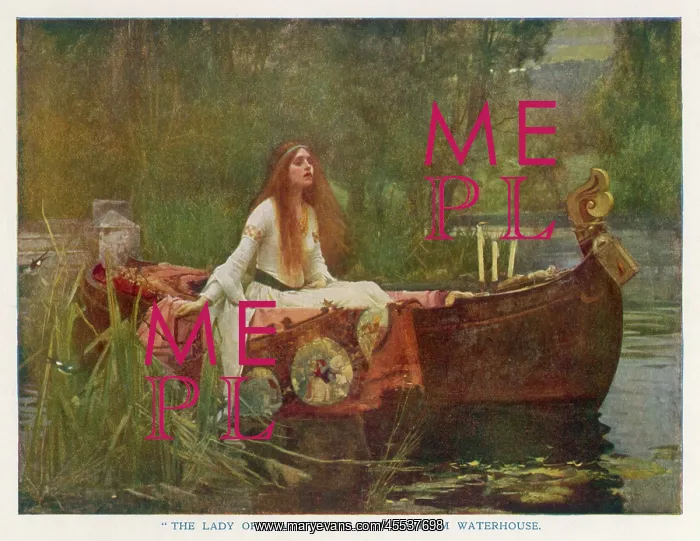 : Lady of Shalott 1888 : Lady of Shalott 1888