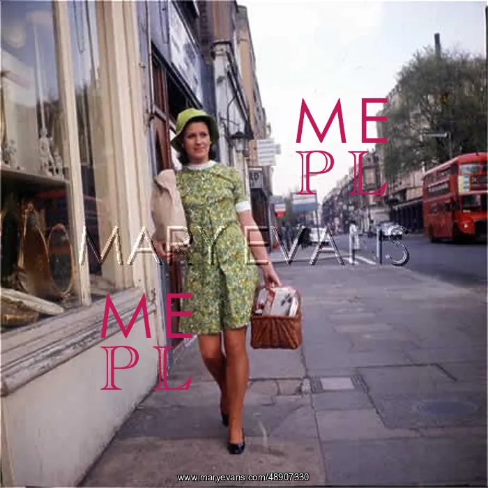 : LADY SHOPPER 1970 : LADY SHOPPER 1970