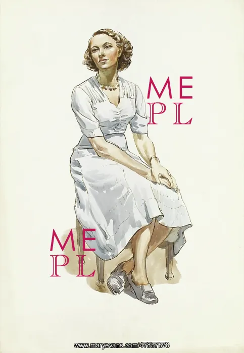 : Lady sitting on a wooden stool : Lady sitting on a wooden stool