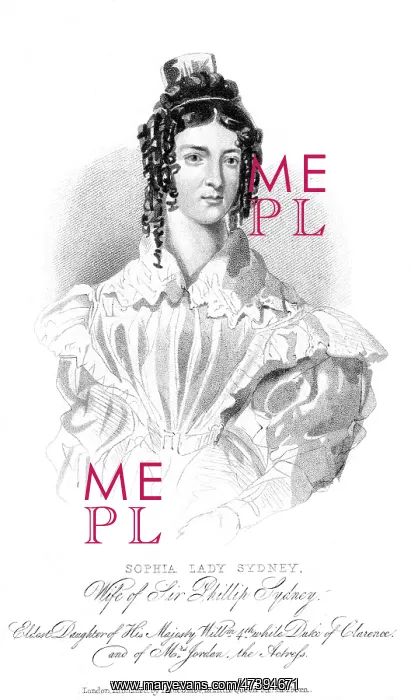 : LADY SOPHIA SIDNEY : LADY SOPHIA SIDNEY