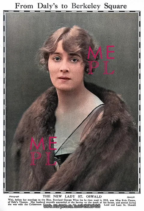 : Lady St. Oswald, previously Evie Carew : Lady St. Oswald, previously Evie Carew