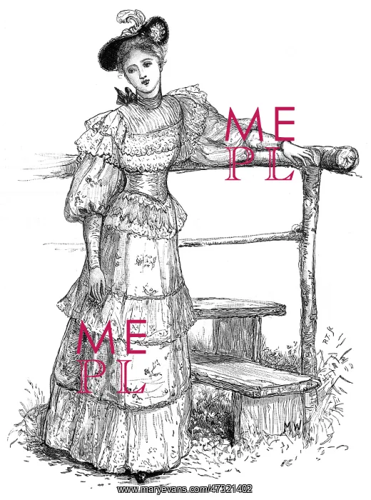 : Lady at Stile : Lady at Stile
