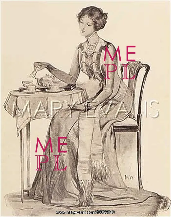 : LADY WITH SUGAR TONGS : LADY WITH SUGAR TONGS