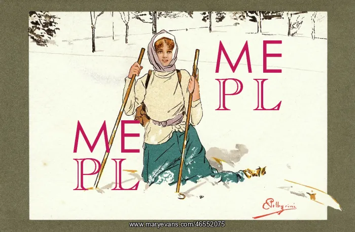 : Lady Swiss Skier : Lady Swiss Skier