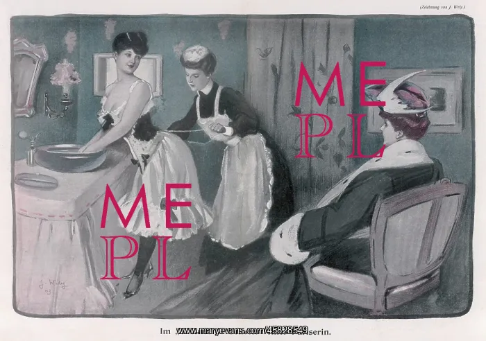 : Lady at Her Toilet 1903 : Lady at Her Toilet 1903