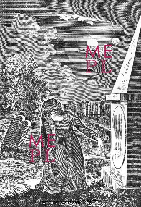 : LADY AT TOMB : LADY AT TOMB