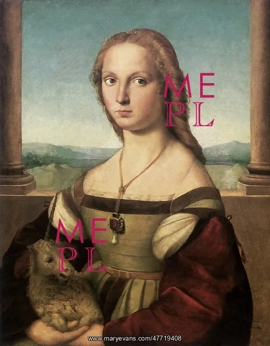 : Lady with a Unicorn, by Raphael
