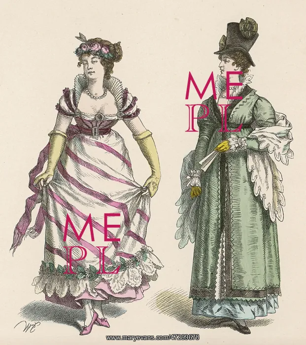: LADY WEARING A SPENCER : LADY WEARING A SPENCER