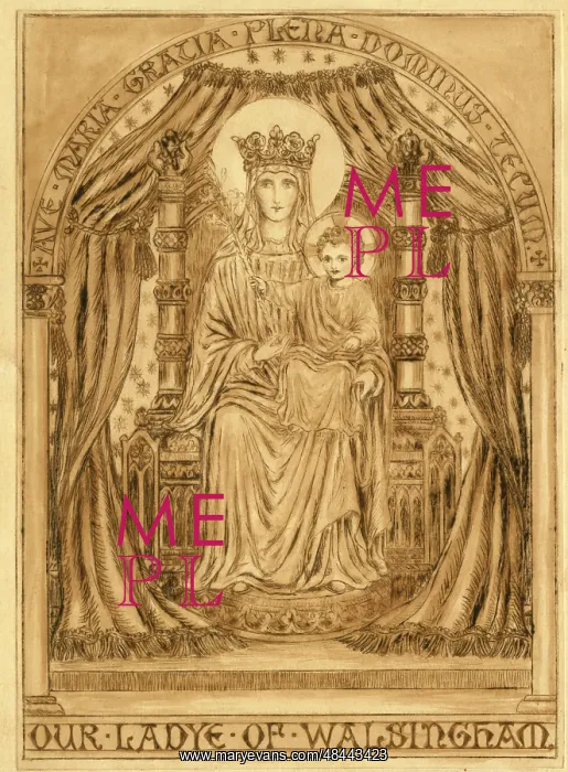  : Our Ladye of Walsingham, Mary and Jesus