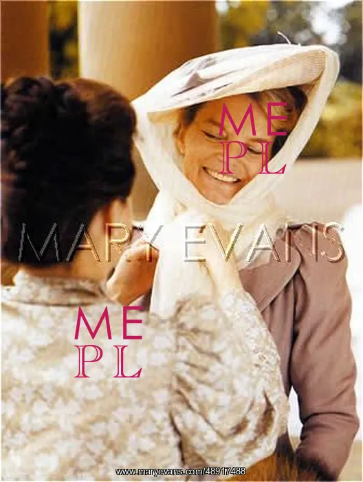 : LADY'S MAID TIES HAT : LADY'S MAID TIES HAT