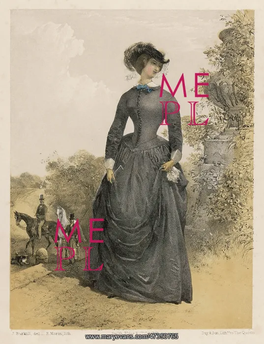 : LADY'S RIDING HABIT : LADY'S RIDING HABIT